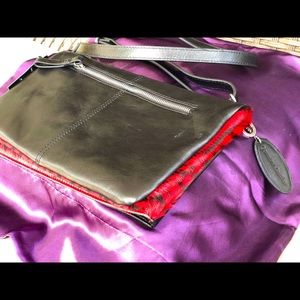 Wilson’s leather Roma fold over handbag